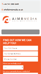 Mobile Screenshot of aimsmedia.co.uk